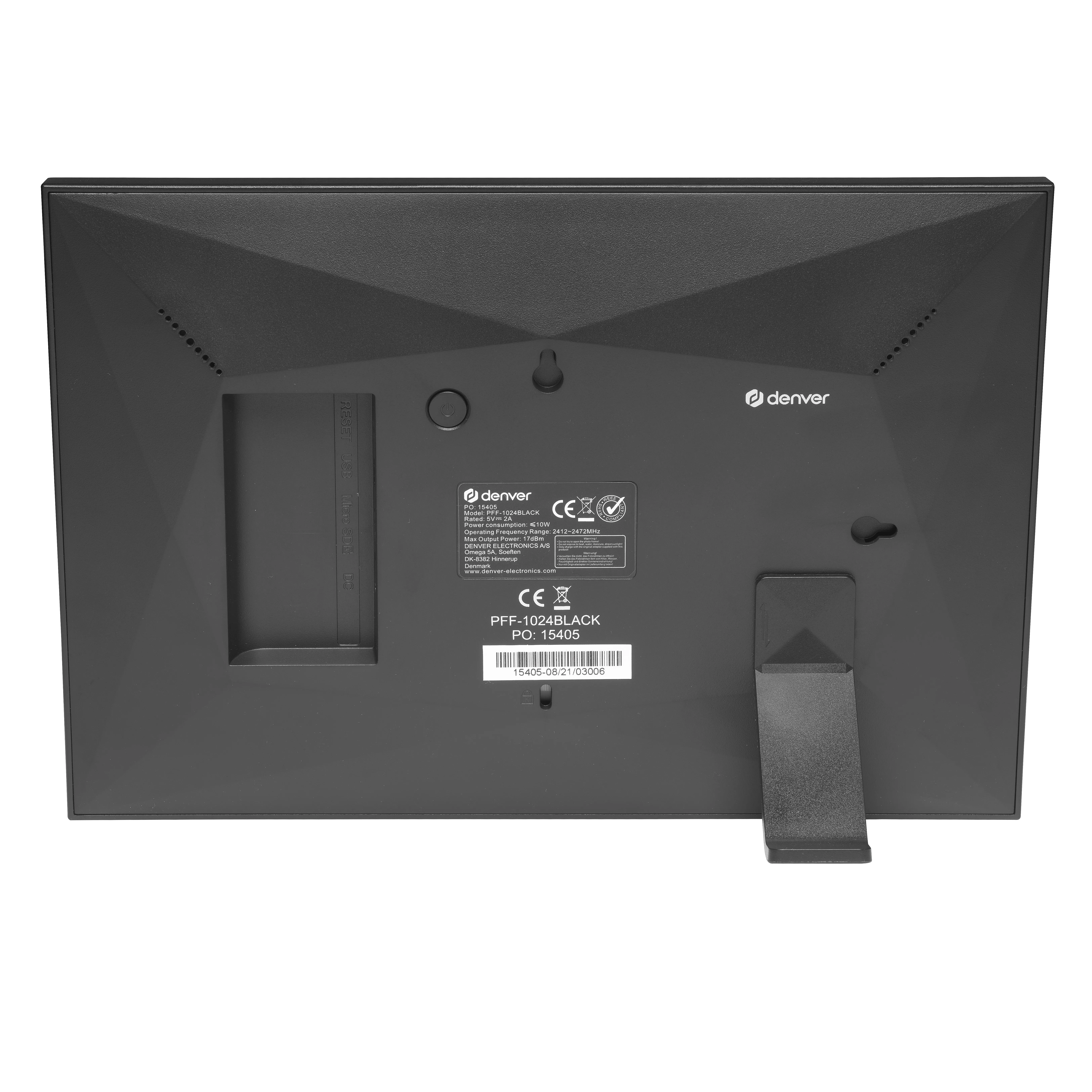 Denver Social PhotoFrame 10,1&quot; IPS Black