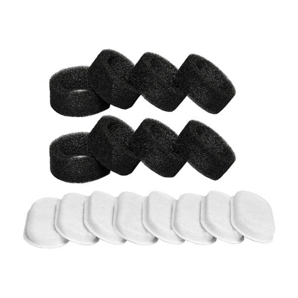 ROJECO Replacement Filters for Smart Fountain and Stainless Steel Pet Drinker, 8-Pack
