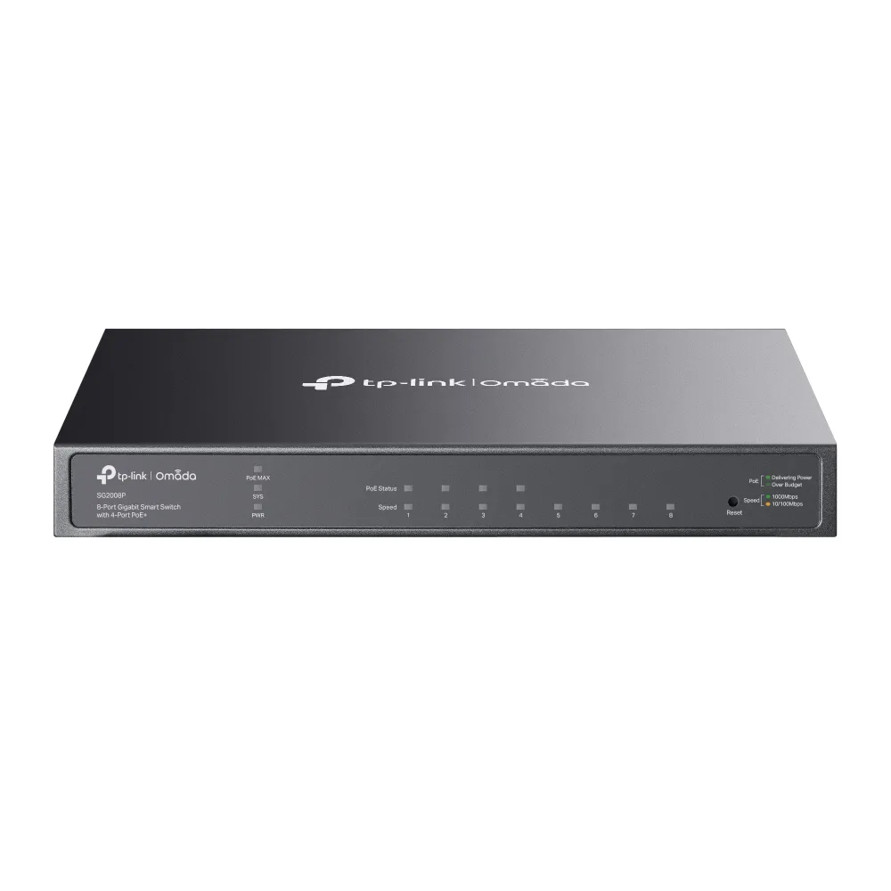 TP-LINK Omada 8-Port Gigabit Smart Switch with 4-Port PoE+