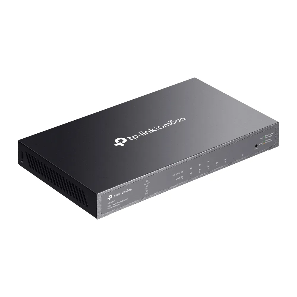 TP-LINK Omada 8-Port Gigabit Smart Switch with 4-Port PoE+