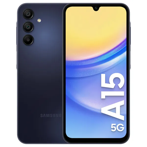 Samsung Galaxy A15 5G 128 GB Android - mobiltelefon, Svart