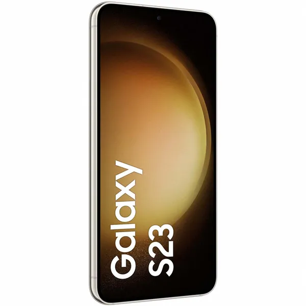 Samsung Galaxy S23 128/8 GB Android - mobiltelefon, Cremevit