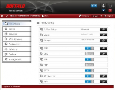 BUFFALO TERASTATION 5400 RACK 4 X 4TB