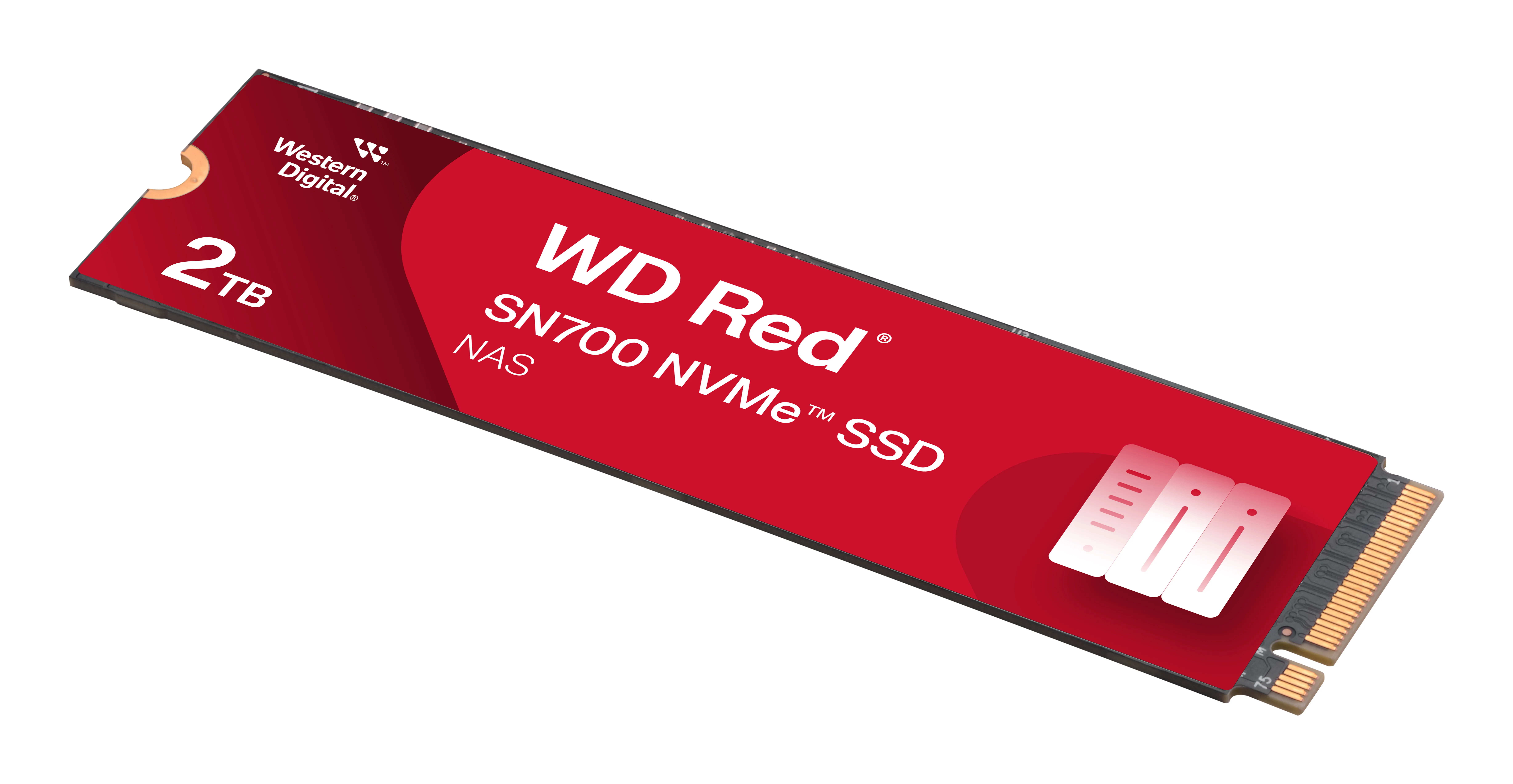 WD Red SN700 2 Tt M.2 PCIe 3.0 NVMe -SSD-levy