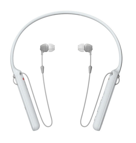 Sony WI-C400W, BT, 20H battery - Headphone, vit