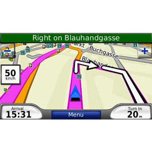 GARMIN CITY NAVIGATOR ALPIT &amp; DACH, SAKSAN KIELISET MAAT MIKROSD