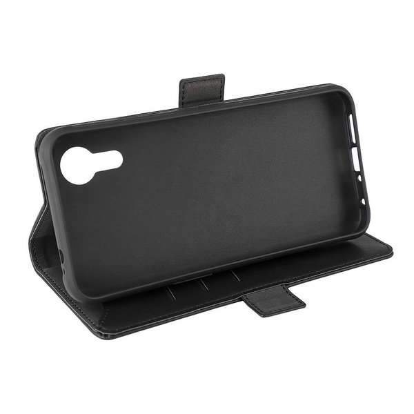 GEAR Wallet, Galaxy XCover 7 -lompakkokotelo, Musta