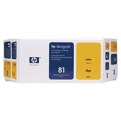 HP No. 81 Dye Value Pack Yellow