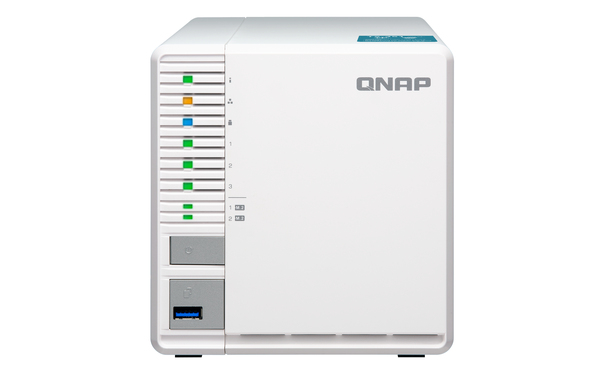 Qnap TS-351-2G, 3x kiintolevypaikkaa -verkkolevypalvelin