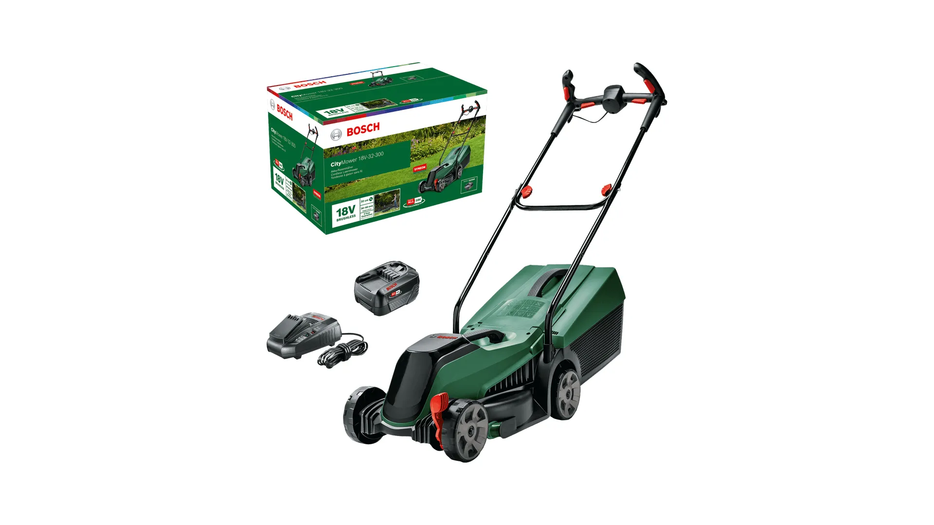 Bosch CityMower 18V-32-300 Lawnmower Electric
