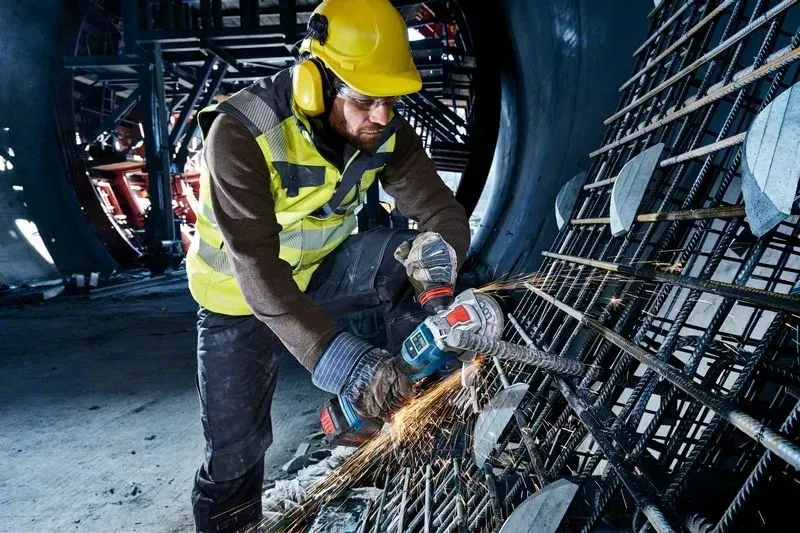 Bosch Cordless Hammer Drill GBH 18V-21 Professional solo, 18V (blue/black, without battery and charger, in L-BOXX)