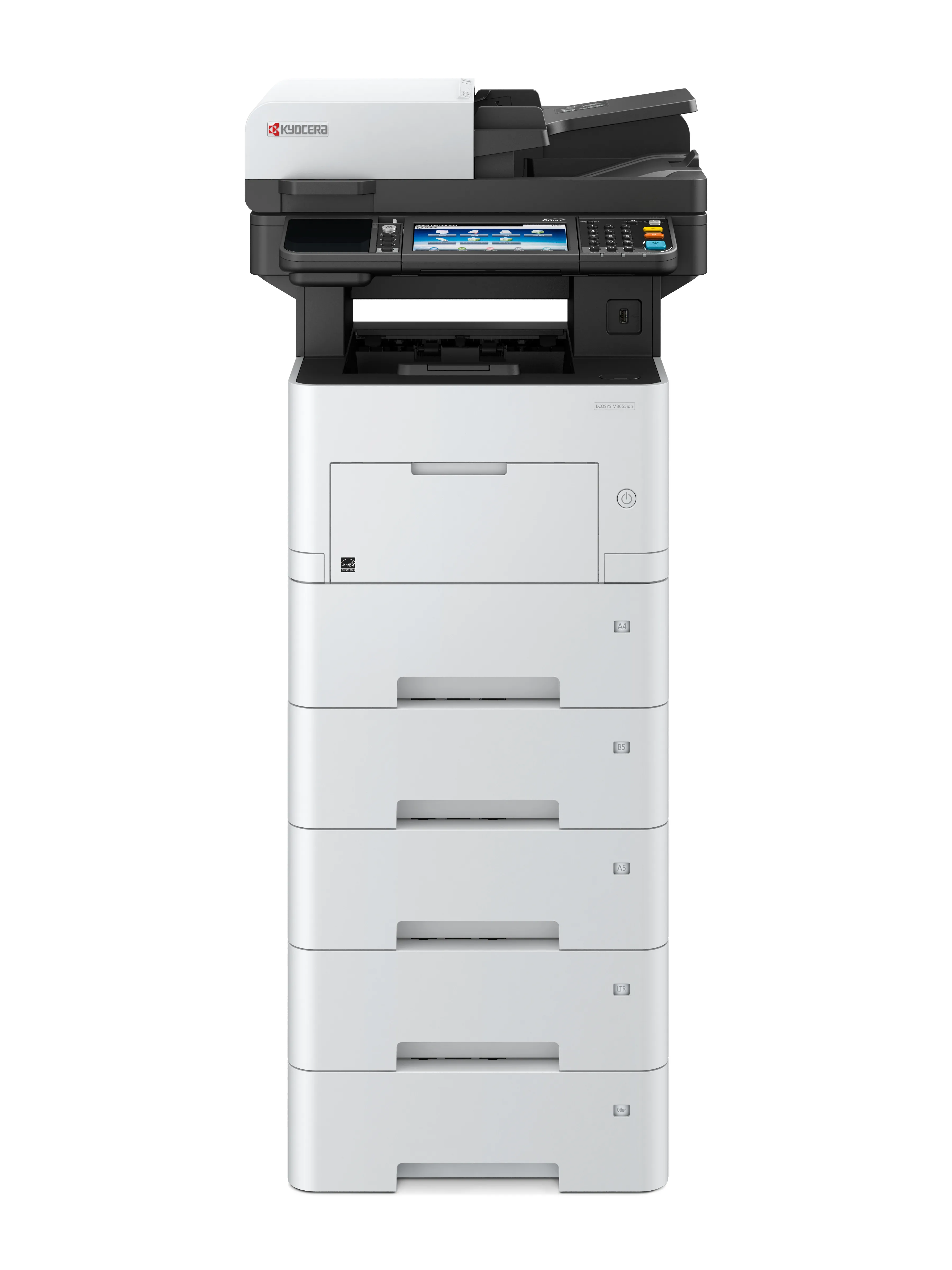 KYOCERA ECOSYS M3655idn mono laserprinter 55ppm print scan copy fax