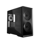 Lian Li Vector V150INFX Micro-ATX Case with window and RGB lighting, Black