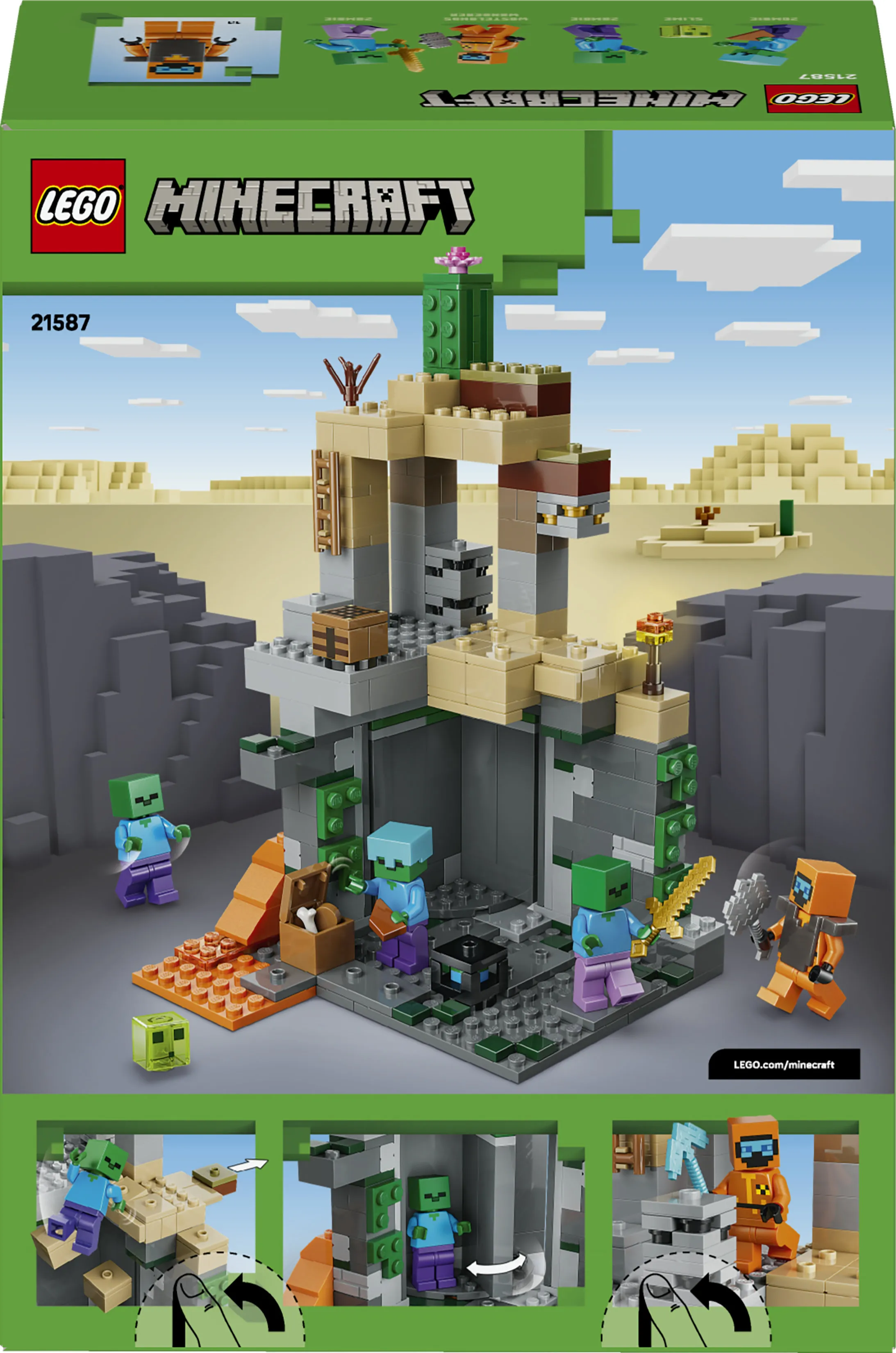 LEGO Minecraft Zombie Dungeon 21587