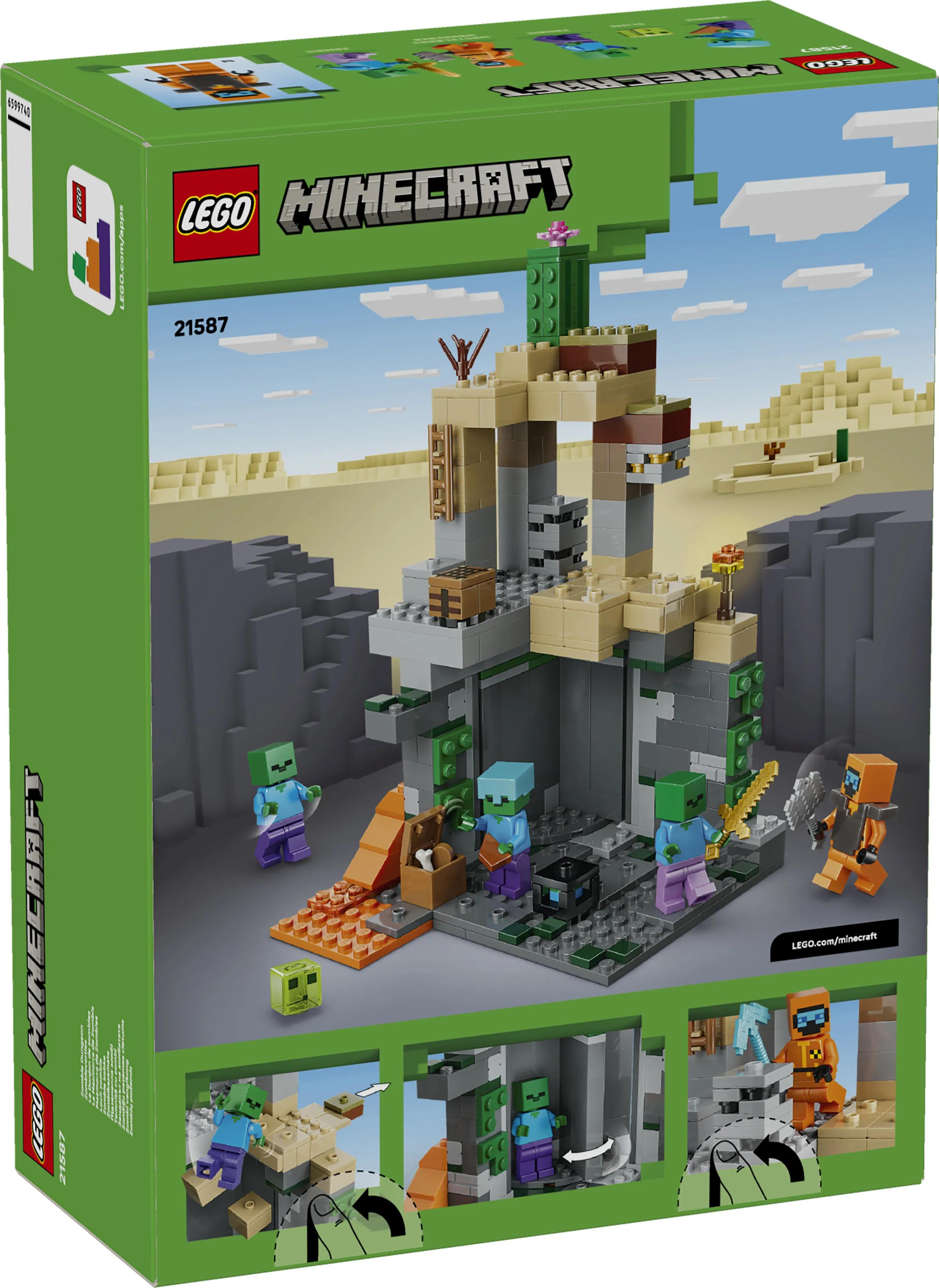 LEGO Minecraft Zombie Dungeon 21587