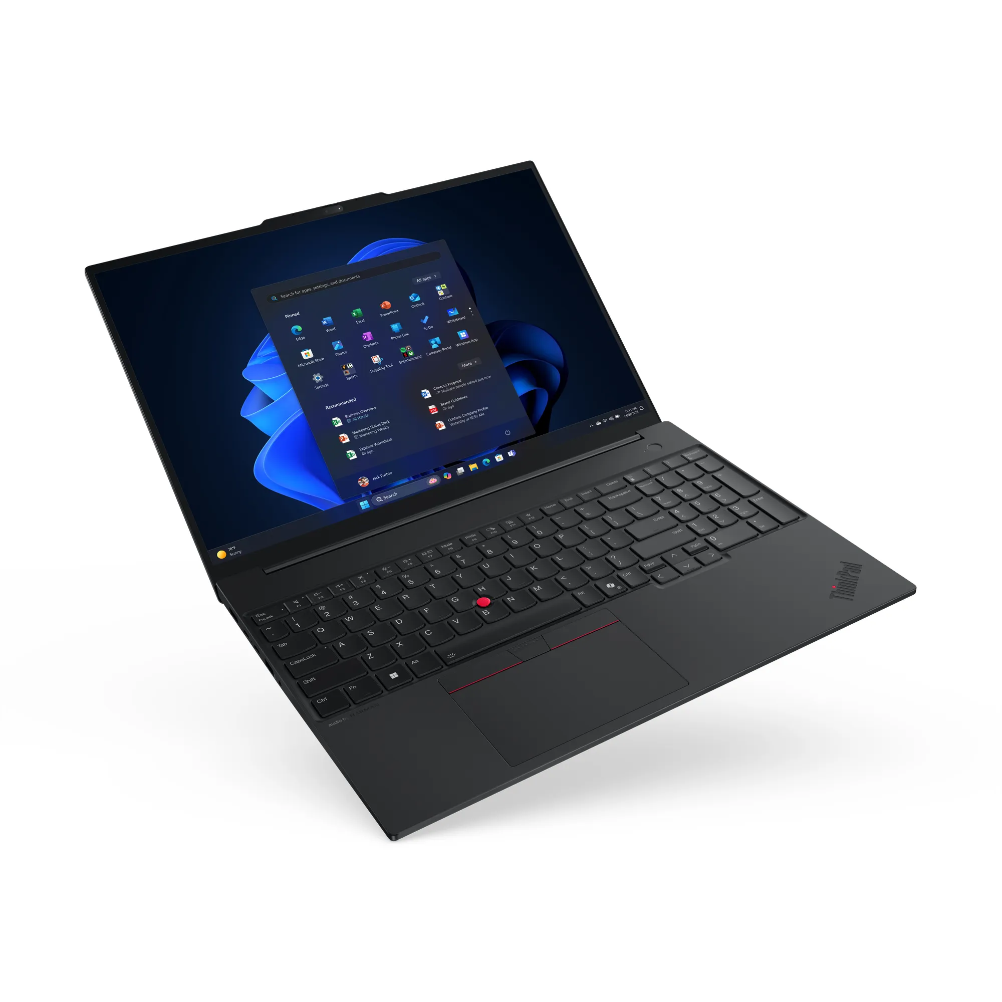 Lenovo ThinkPad E16 Gen 3 (AMD) 16&quot; 220, 16 GB, 512 GB SSD, Win 11 Pro - b&auml;rbar dator, Svart