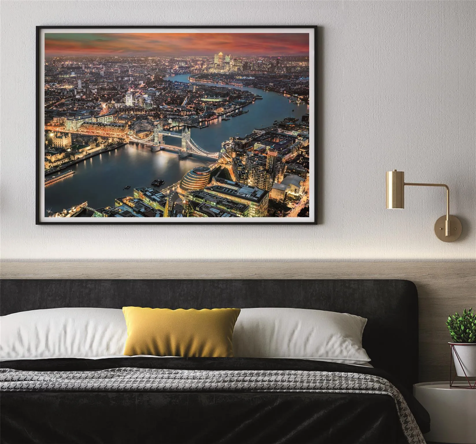 Clementoni High Quality Collection London Aerial View -palapeli, 2000 palaa