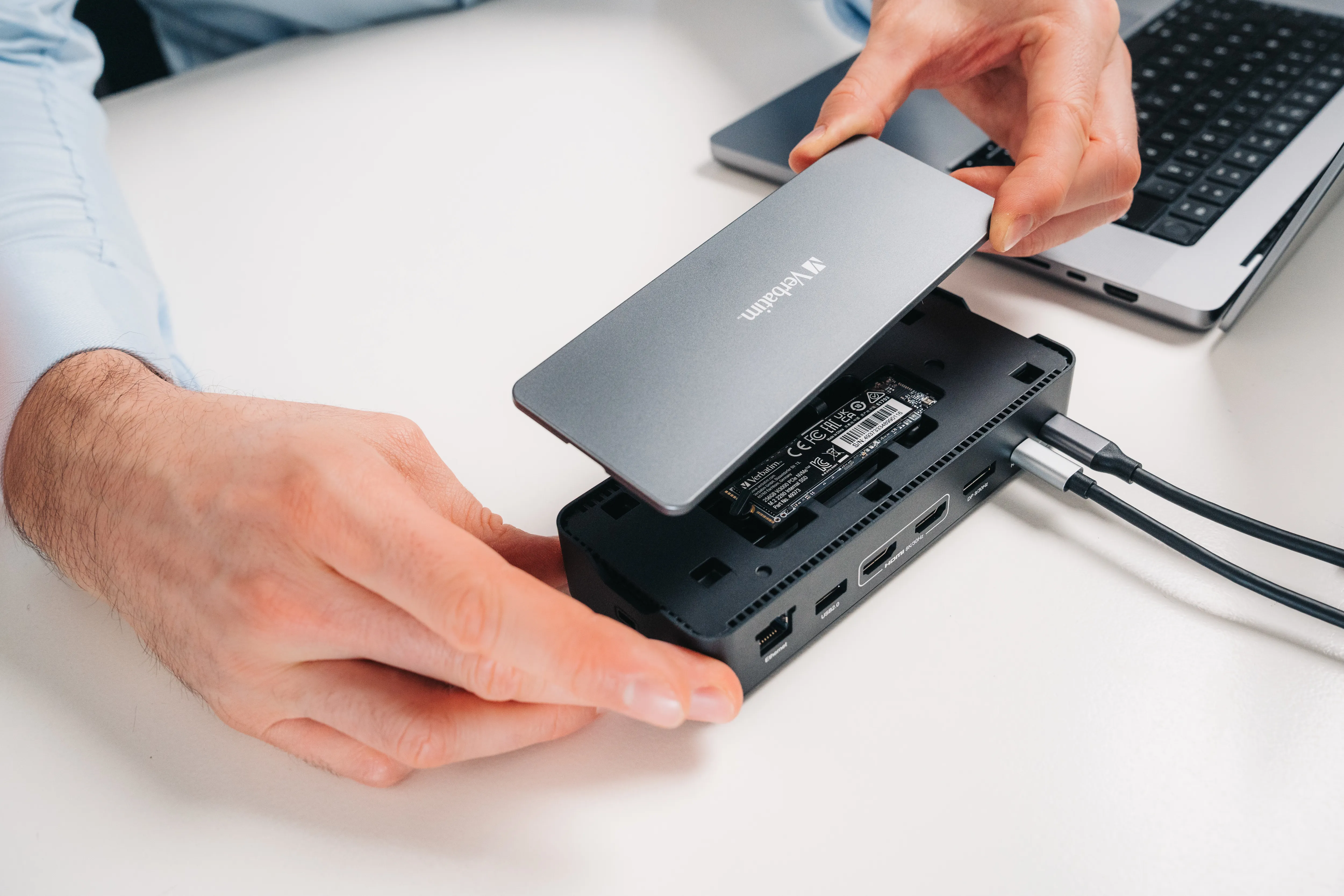 USB-C Pro Docking Station 15 Port w/SSD Included CDS-15SSD