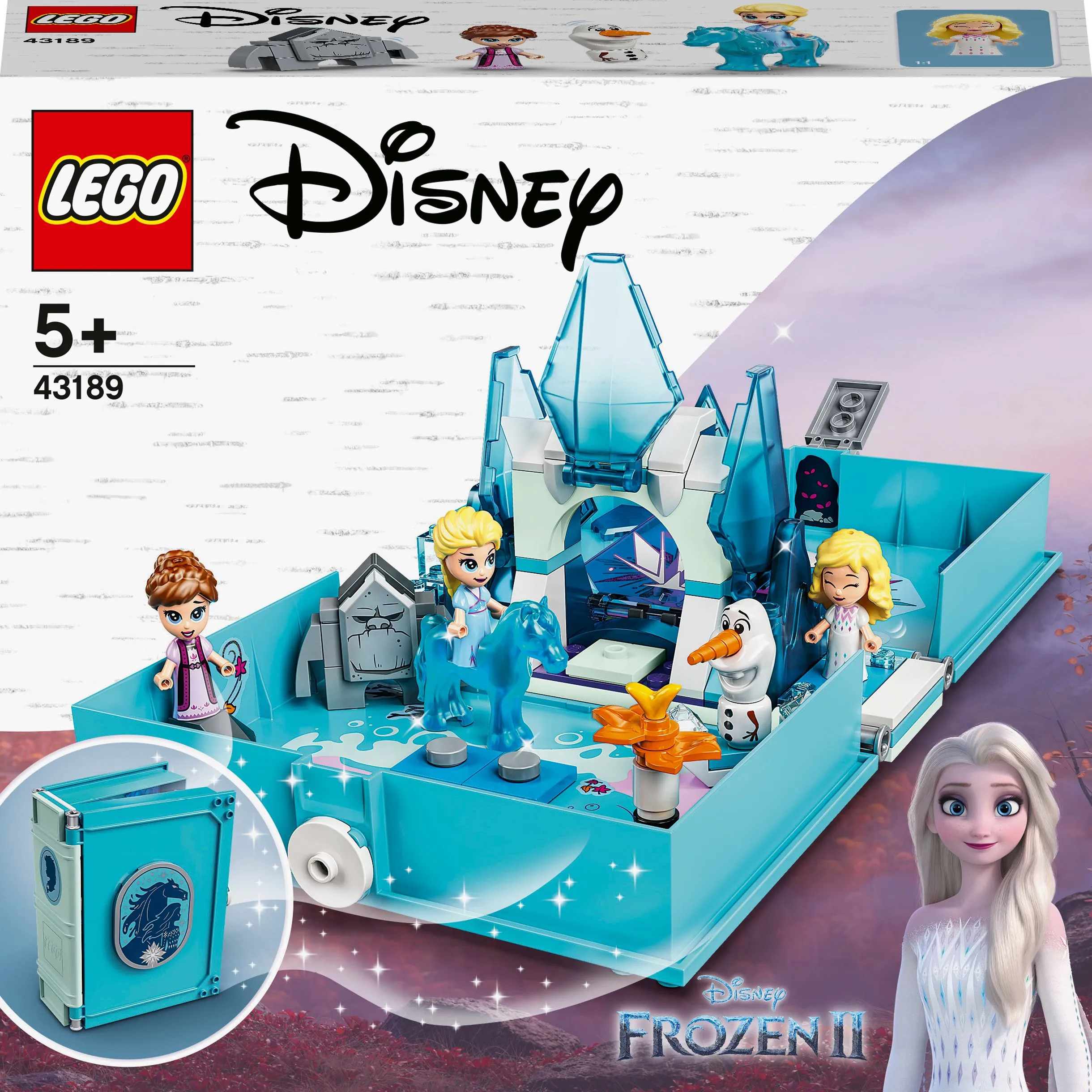 Lego Disney Elsa's fairy tale book 43189