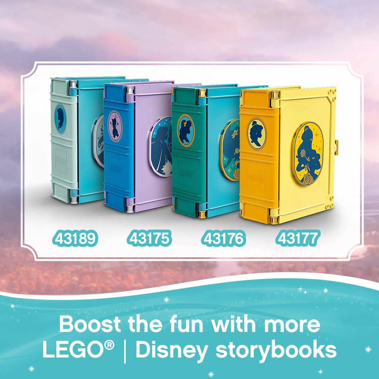 Lego Disney Elsa's fairy tale book 43189