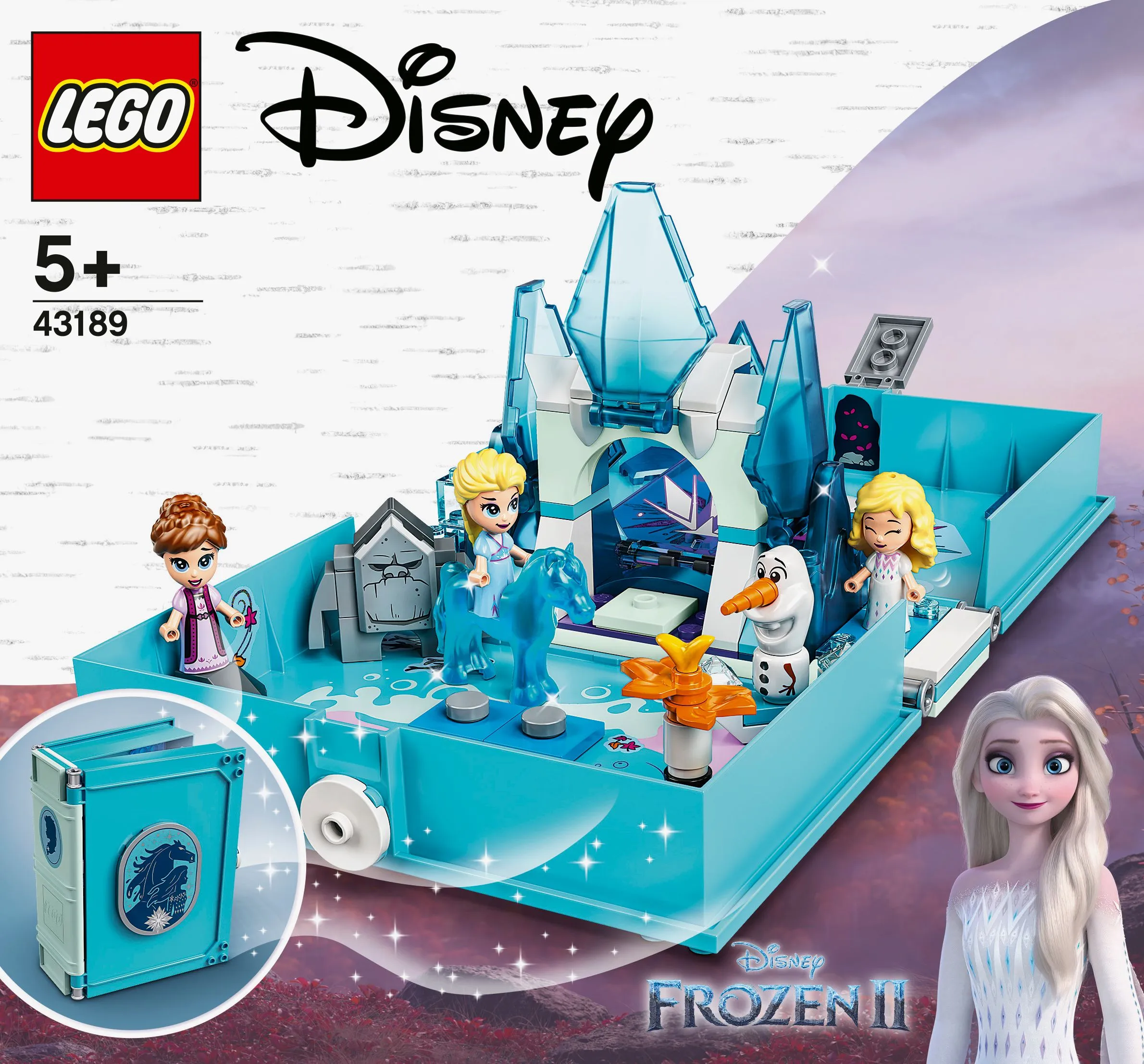 Lego Disney Elsa's fairy tale book 43189