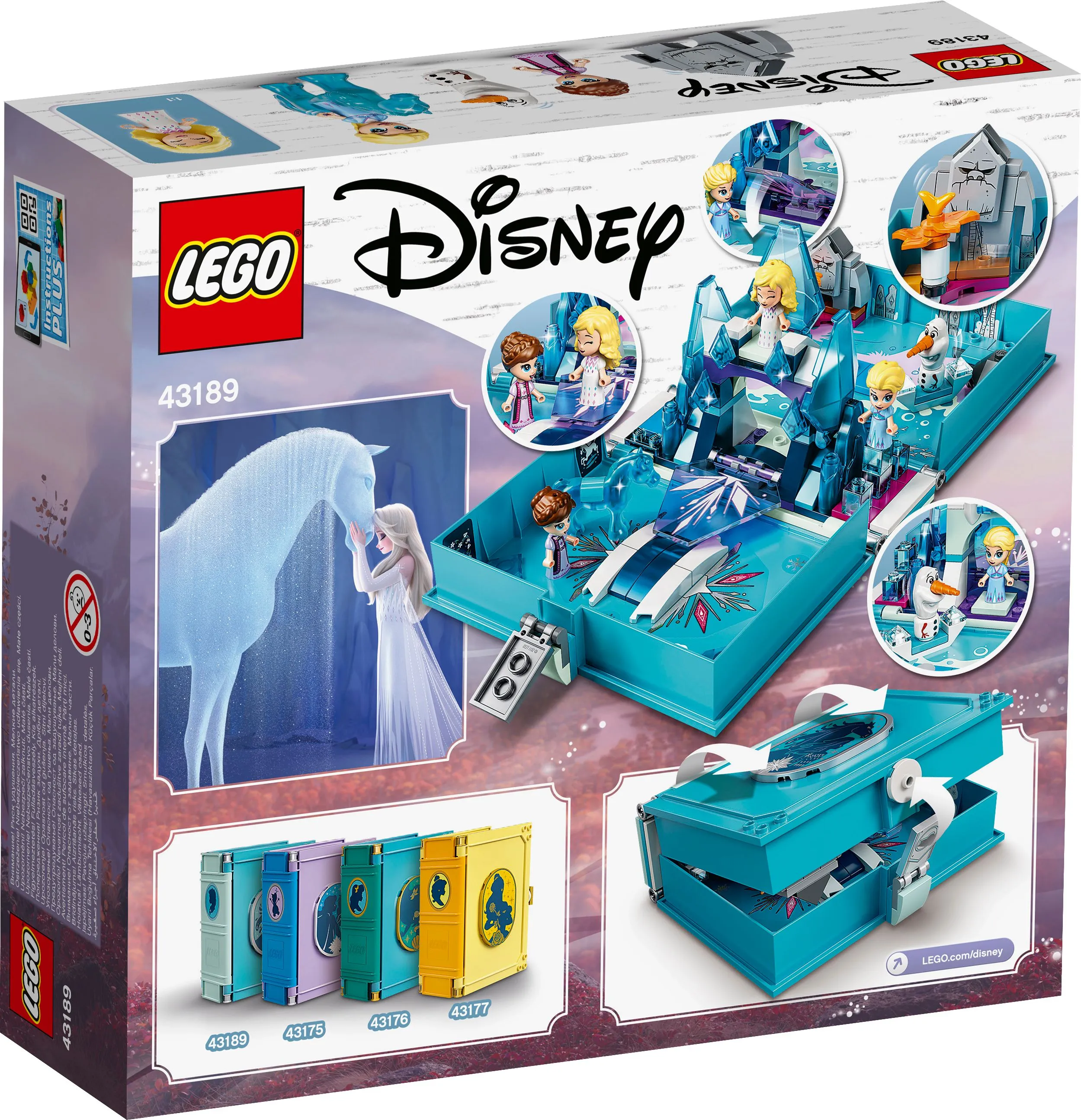 Lego Disney Elsa's fairy tale book 43189