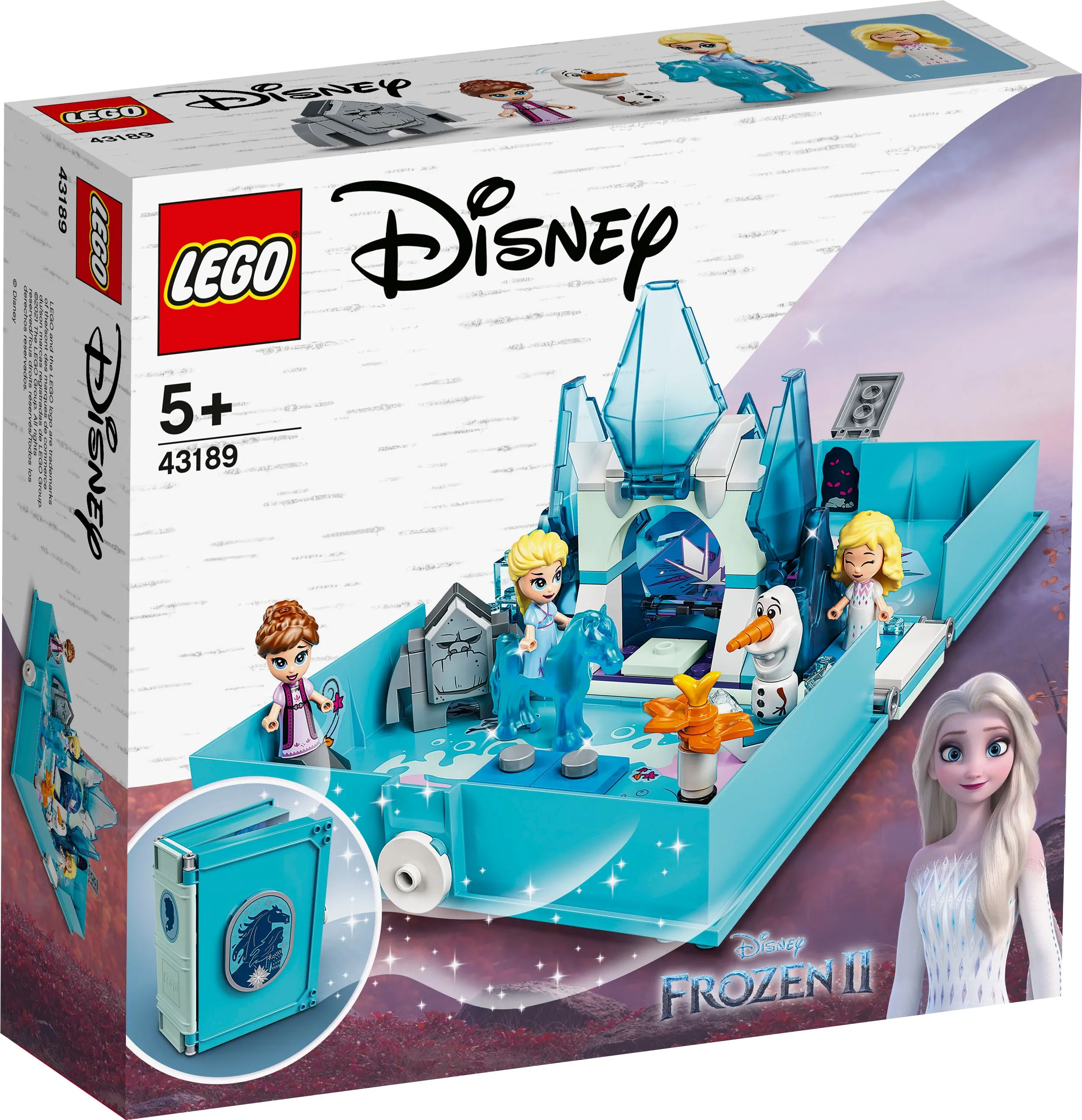 Lego Disney Elsa's fairy tale book 43189