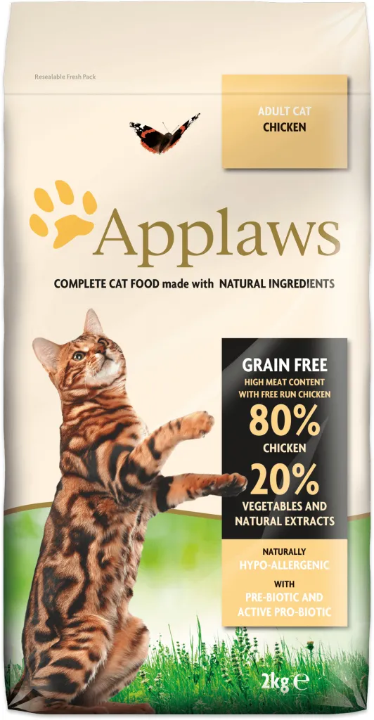 Applaws Chicken, Kissan kuivaruoka, Adult, Viljaton, 2 kg