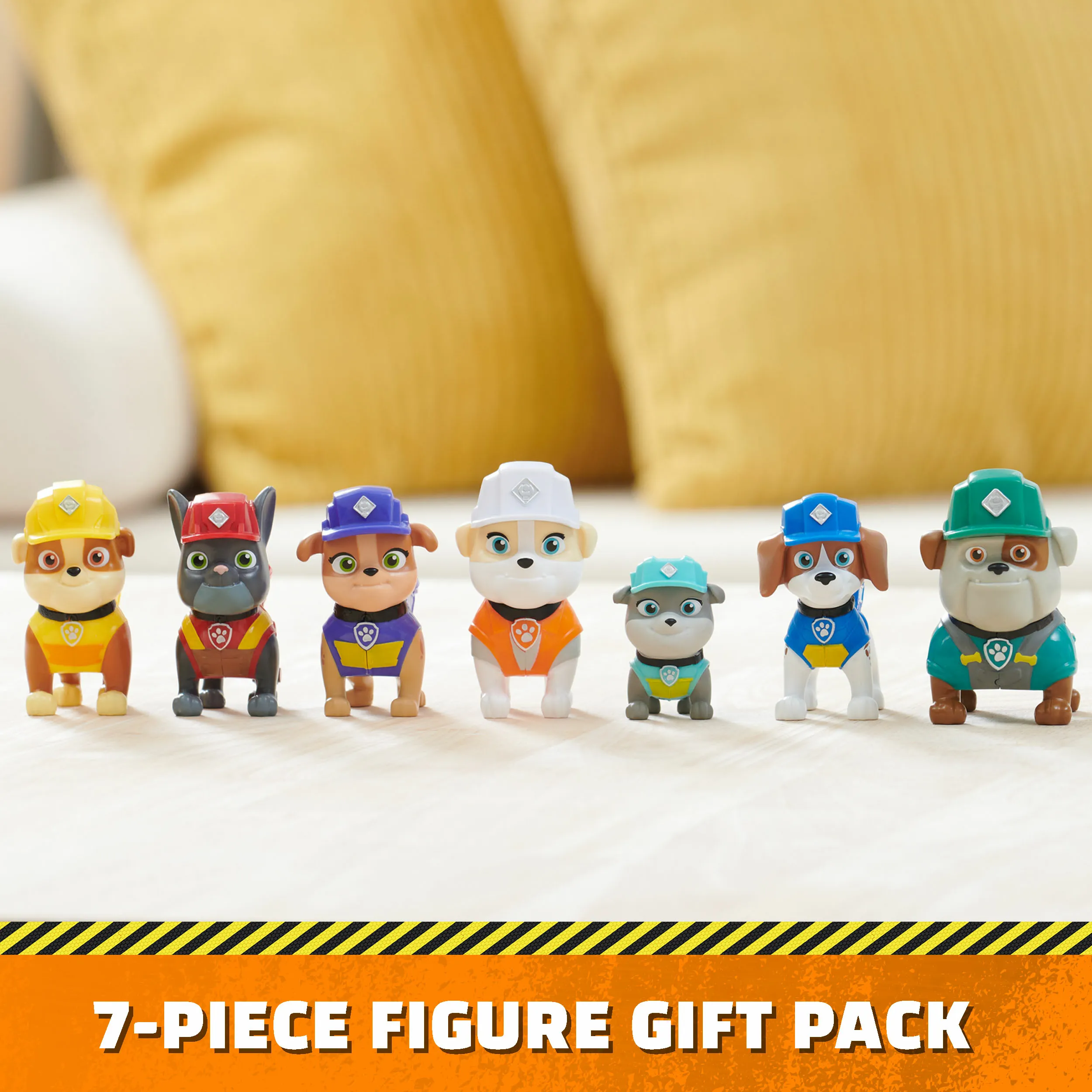 Spin Master Rubble & Crew - Toy Figure Gift Set with 7 Dog Figures