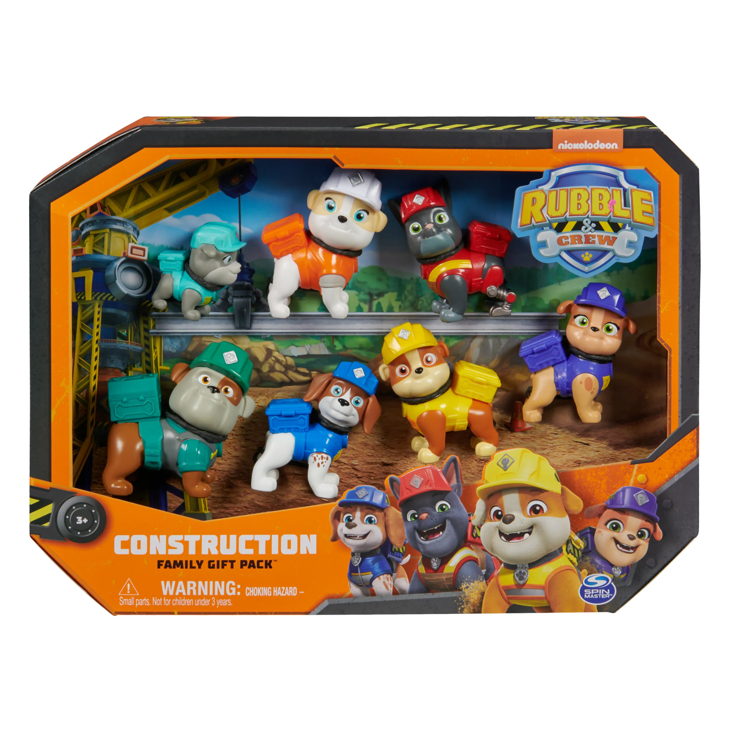 Spin Master Rubble &amp; Crew - Toy Figure Gift Set with 7 Dog Figures