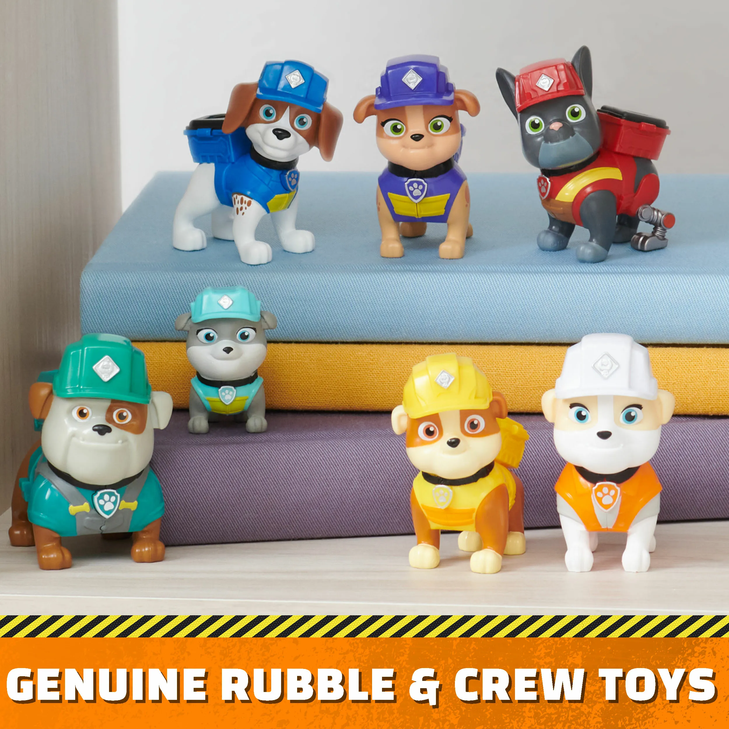 Spin Master Rubble &amp; Crew - Toy Figure Gift Set with 7 Dog Figures
