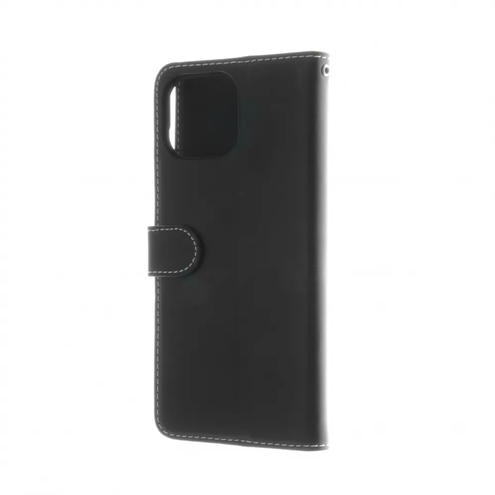 Insmat Flip Case, Xiaomi Mi 11 Lite -lompakkokotelo, Musta