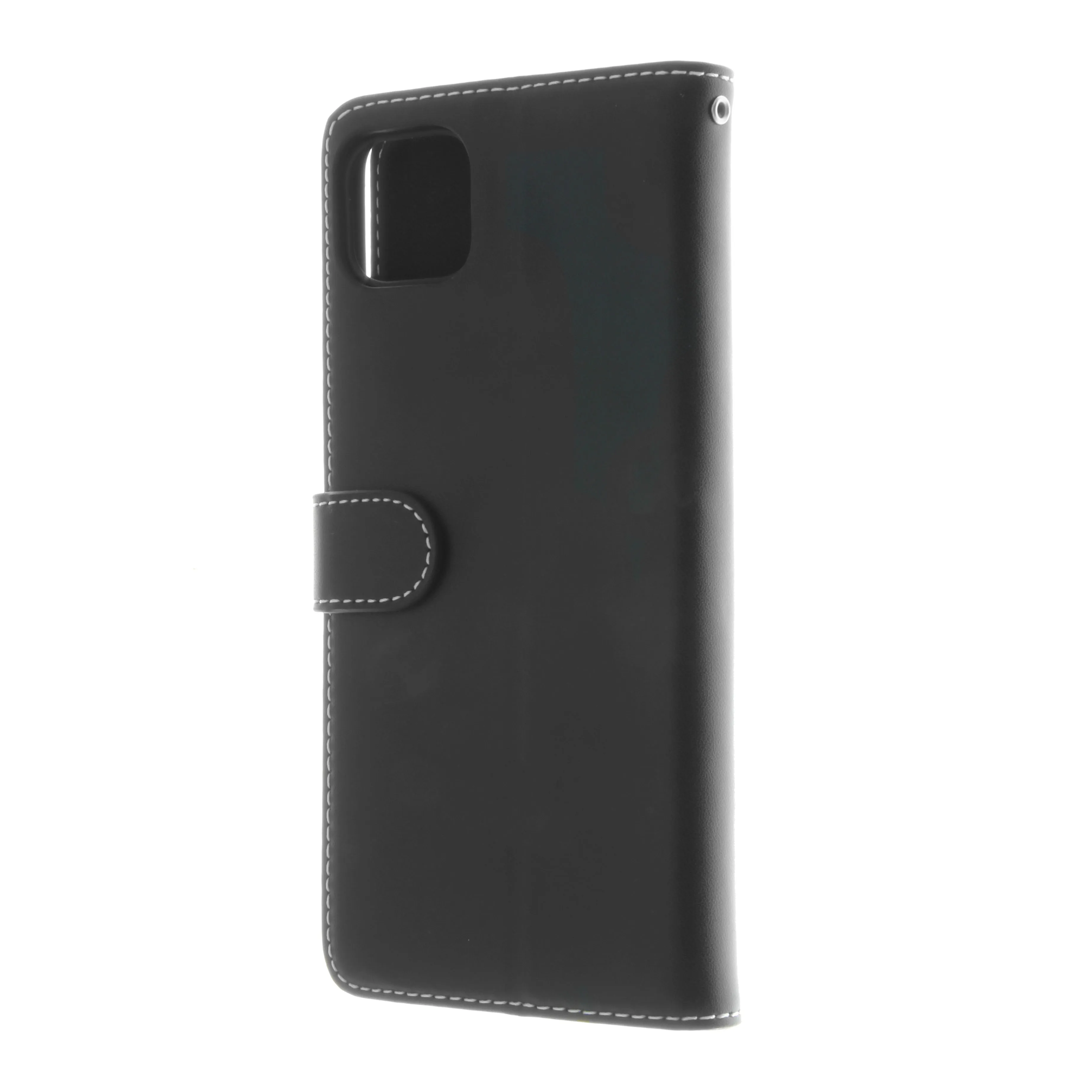 Insmat Flip Case, Galaxy A22 5G - Wallet Case, Black