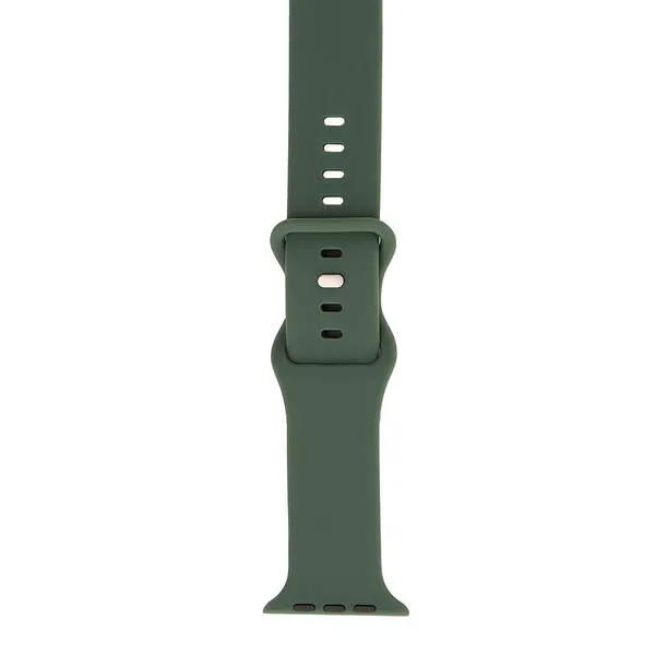 GEAR Watch Band Silicone OLIVE GREEN Apple Watch 38/40/41mm