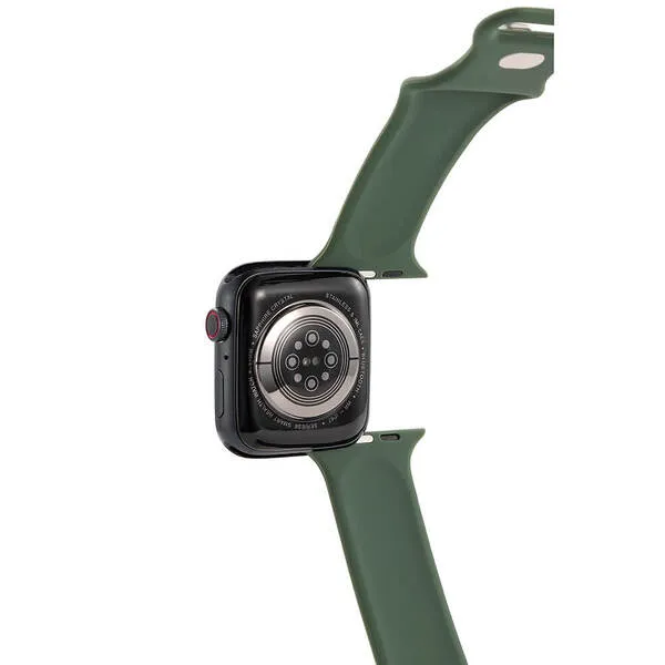 GEAR Watch Band Silicone OLIVE GREEN Apple Watch 38/40/41mm