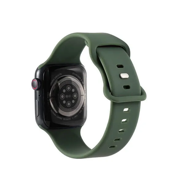 GEAR Watch Band Silicone OLIVE GREEN Apple Watch 38/40/41mm