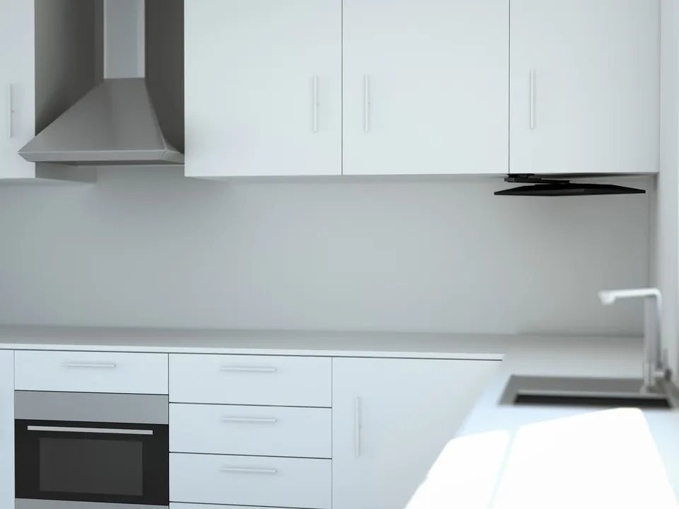 Multibrackets M VESA Flip Down - Asennuspakkaus (asennuslevy, kiinnitysvarsi) tuotteelle LCD-n&auml;ytt&ouml; - musta -n&auml;yt&ouml;n koko: 15&quot;-37&quot; - kattoasennettava, kaapin all
