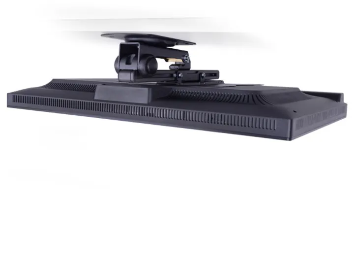 Multibrackets M VESA Flip Down - Asennuspakkaus (asennuslevy, kiinnitysvarsi) tuotteelle LCD-n&auml;ytt&ouml; - musta -n&auml;yt&ouml;n koko: 15&quot;-37&quot; - kattoasennettava, kaapin all