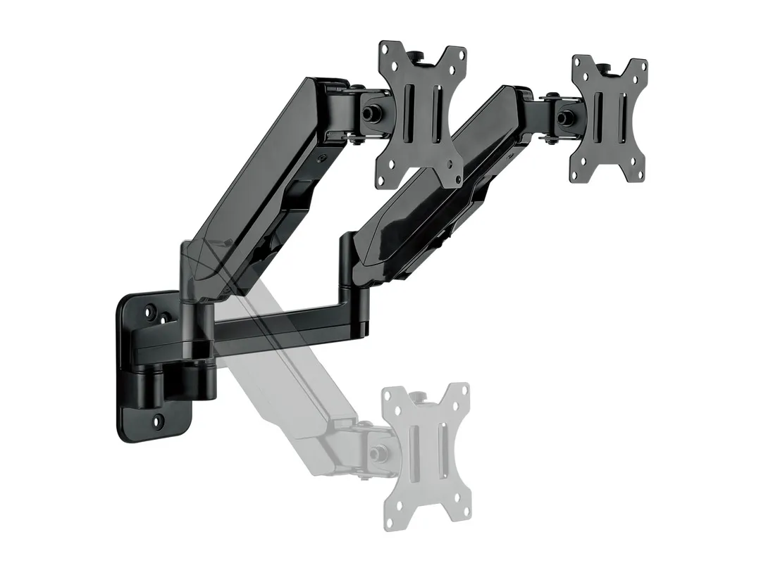 Multibrackets M Monitormount Wall Basic Dual - monitor arm, black, 17"-32", 16kg