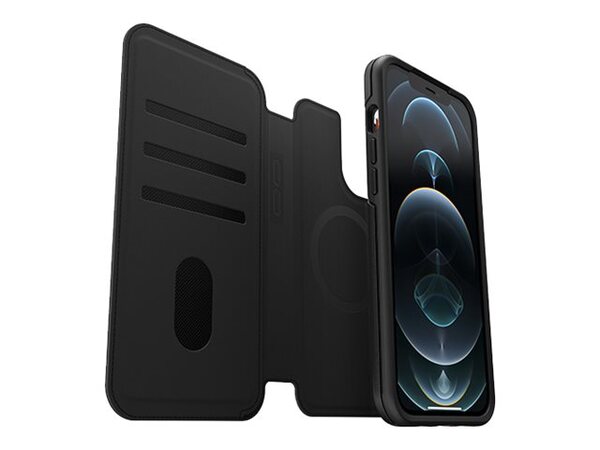 OTTERBOX MAGSAFE FOLIO CASE IPHONE 12 PRO MAX BLACK
