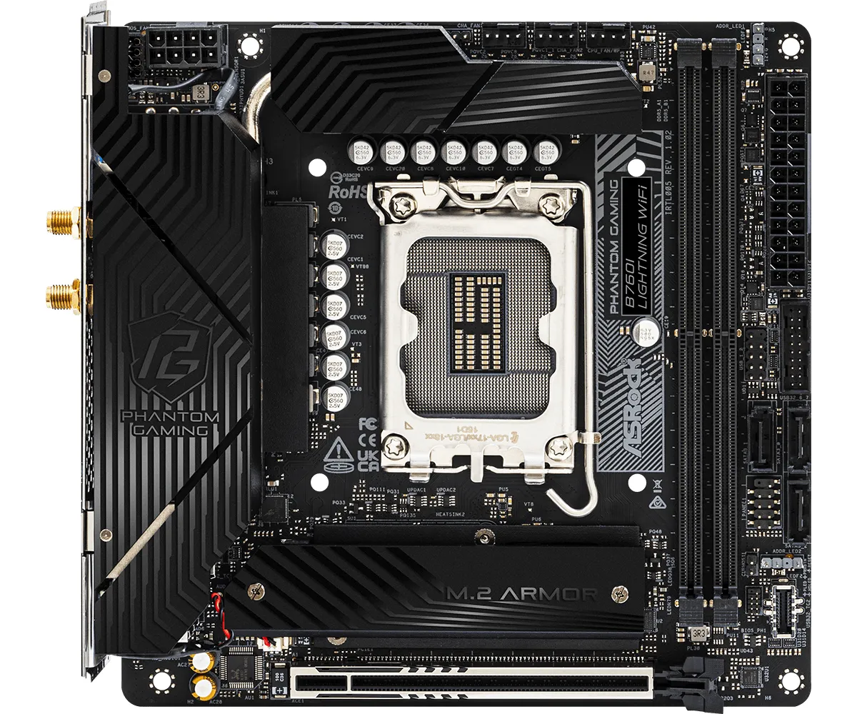 ASRock B760I Lightning WiFi Mini-ITX - motherboard