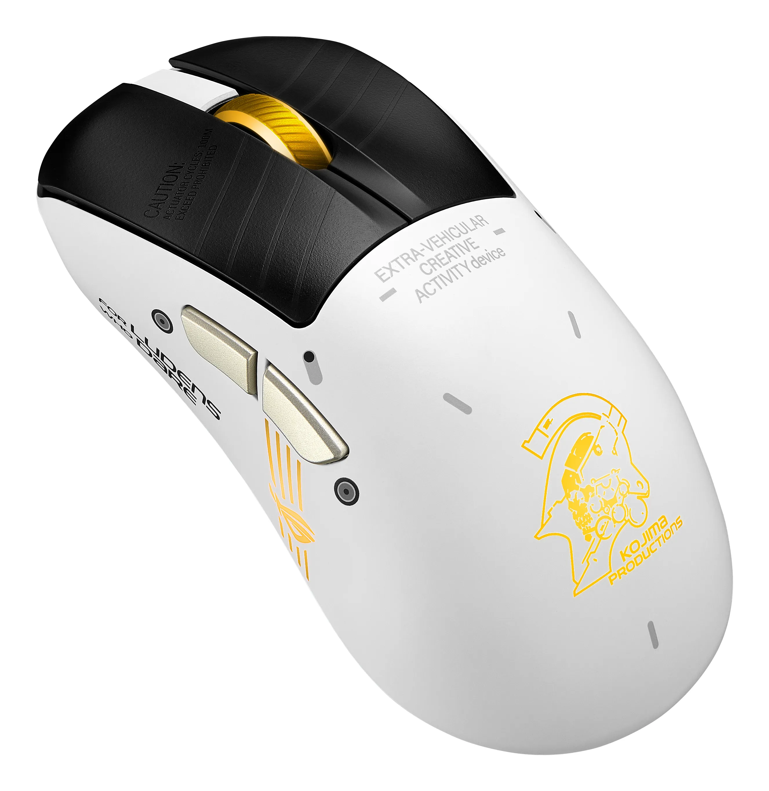 ASUS ROG Keris II Origin (KJP Edition) tr&aring;dl&ouml;s gamingmus, Moonlight White/Black