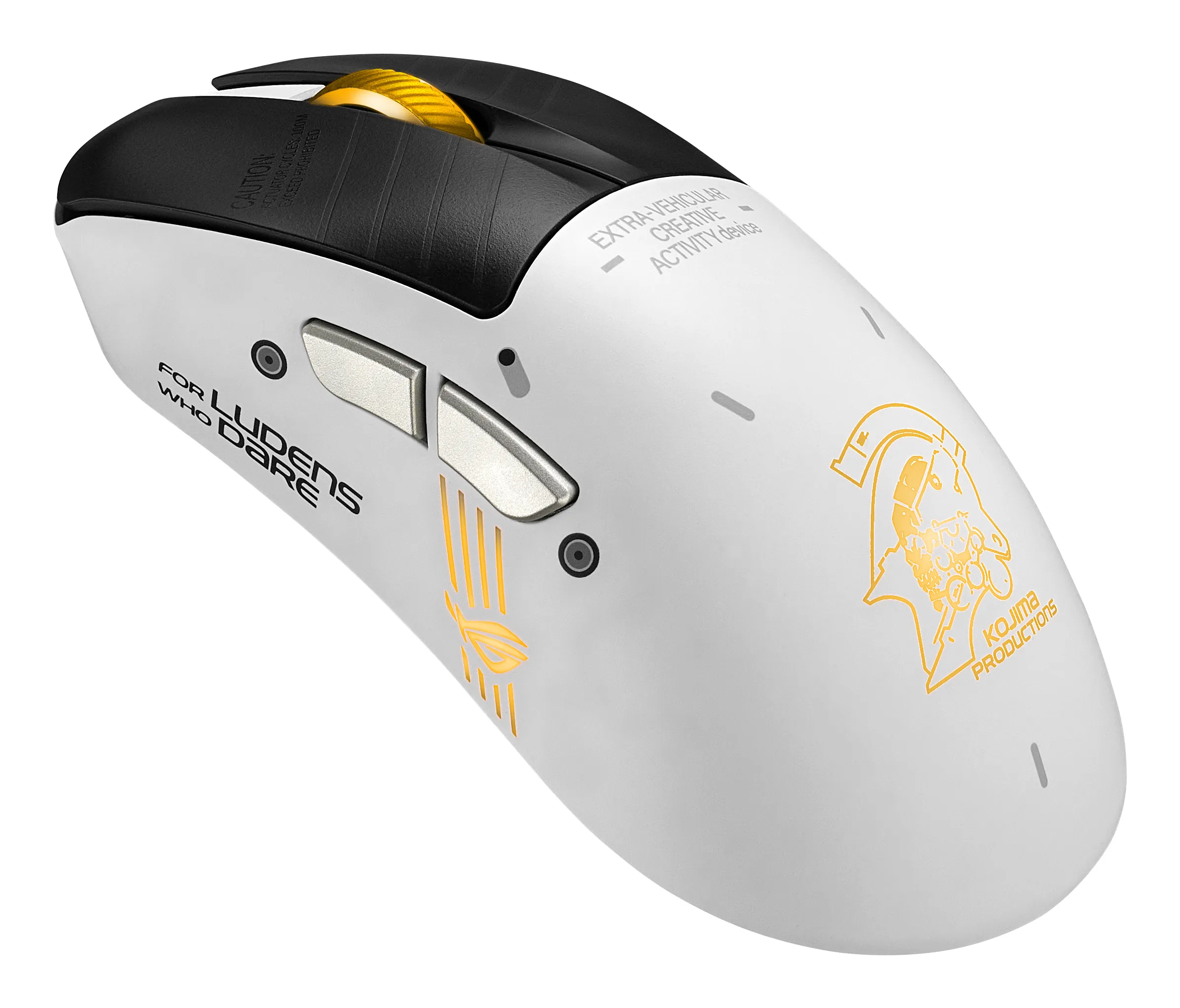 ASUS ROG Keris II Origin (KJP Edition) tr&aring;dl&ouml;s gamingmus, Moonlight White/Black