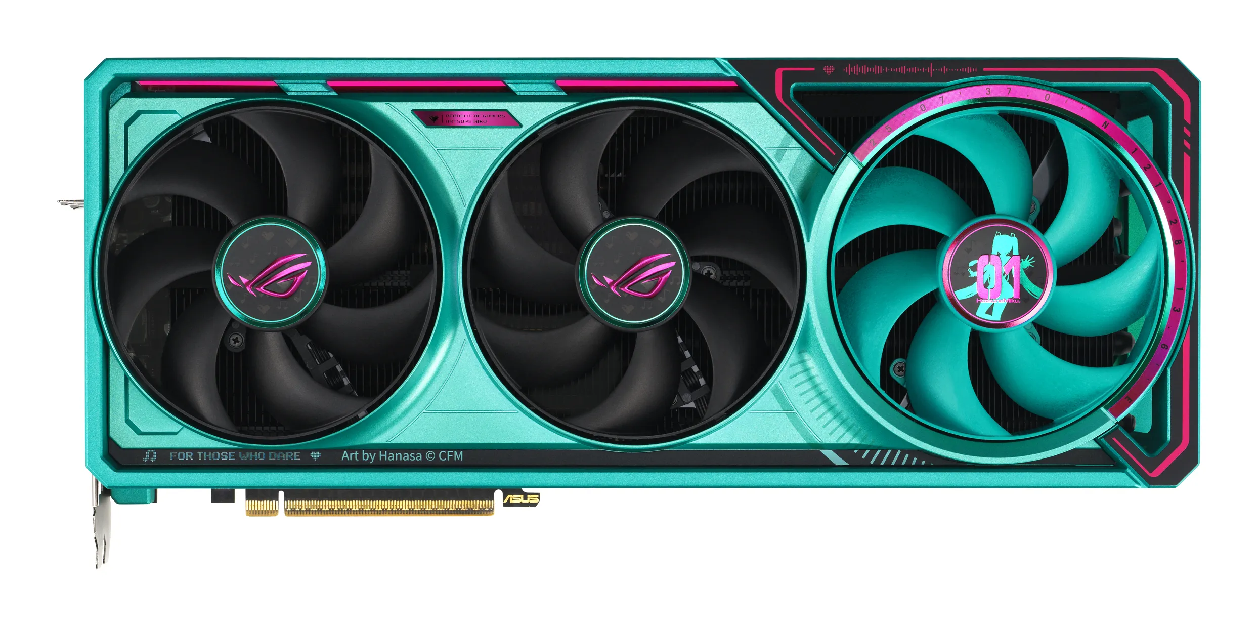 Asus GeForce RTX 5080 ROG Astral HATSUNE MIKU Edition 16 GB OC grafikkort