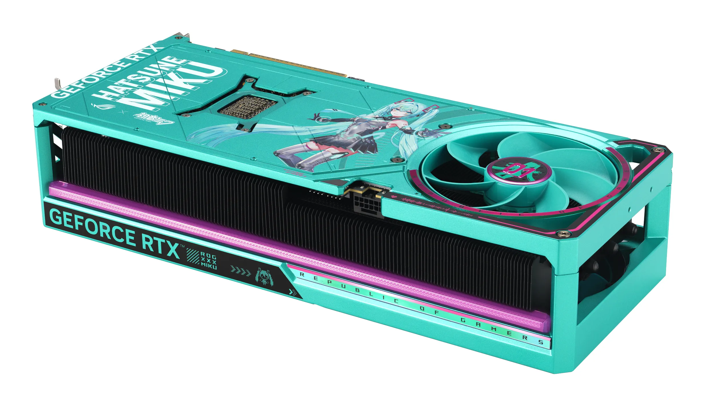 Asus GeForce RTX 5080 ROG Astral HATSUNE MIKU Edition 16 GB OC grafikkort