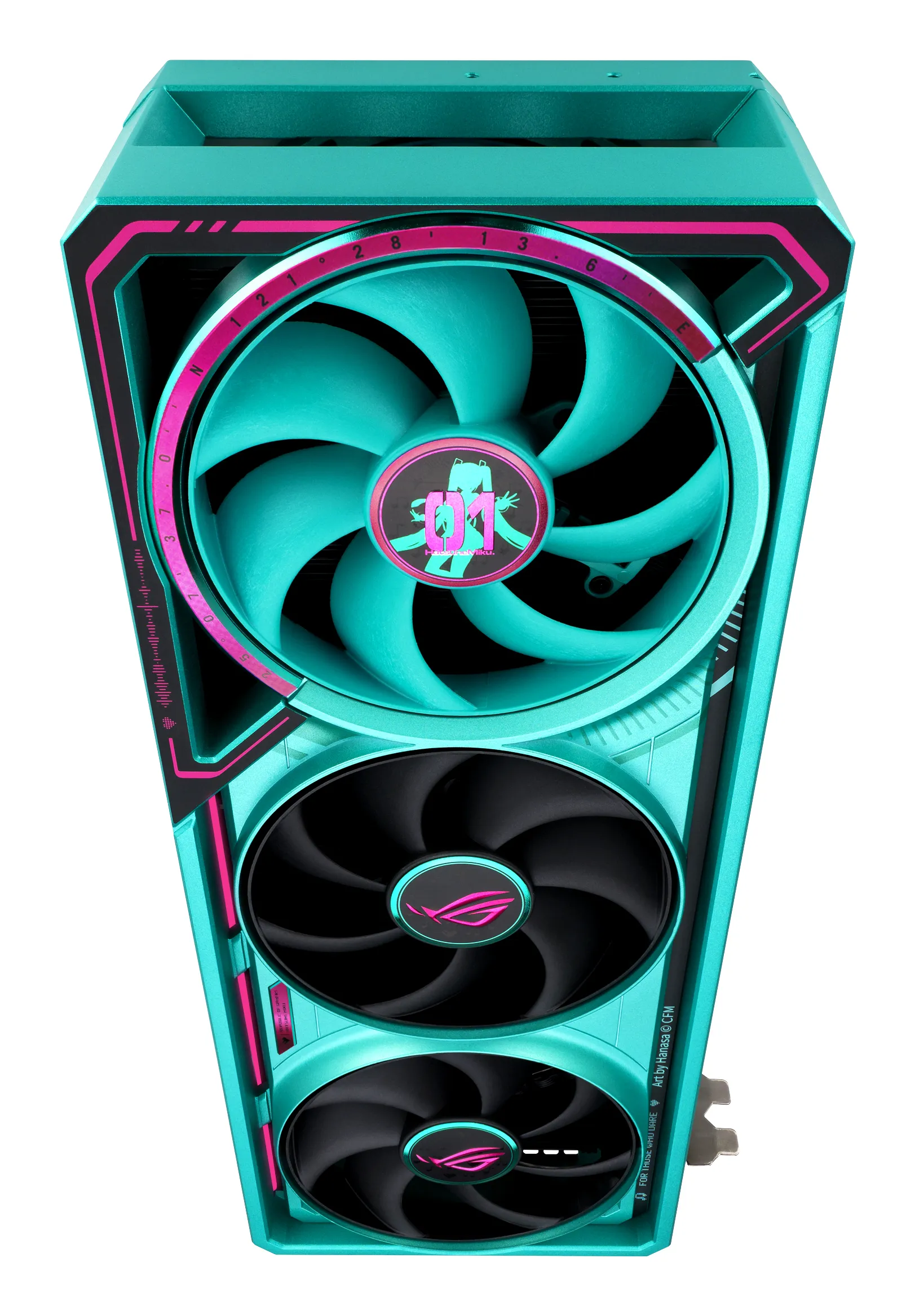 Asus GeForce RTX 5080 ROG Astral HATSUNE MIKU Edition 16 GB OC grafikkort