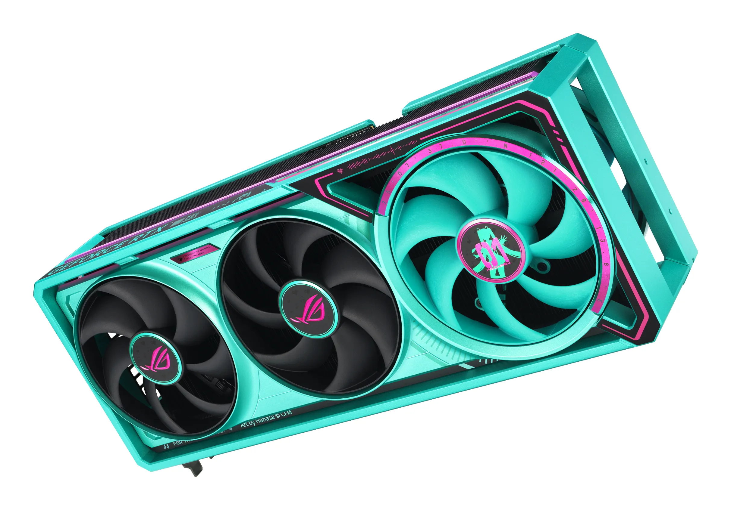 Asus GeForce RTX 5080 ROG Astral HATSUNE MIKU Edition 16 GB OC grafikkort