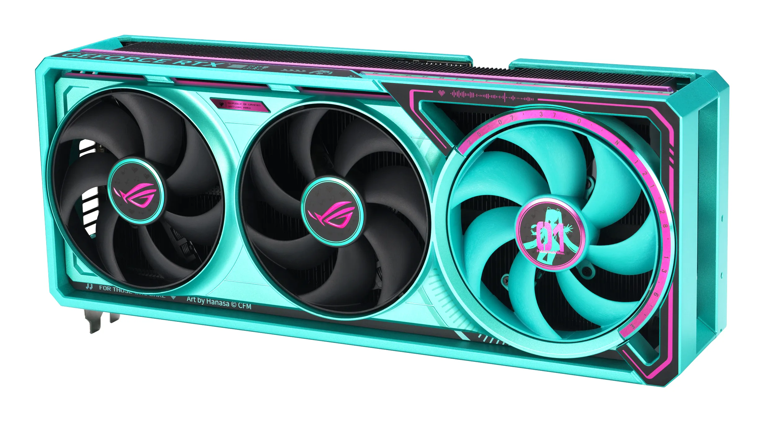 Asus GeForce RTX 5080 ROG Astral HATSUNE MIKU Edition 16 GB OC grafikkort