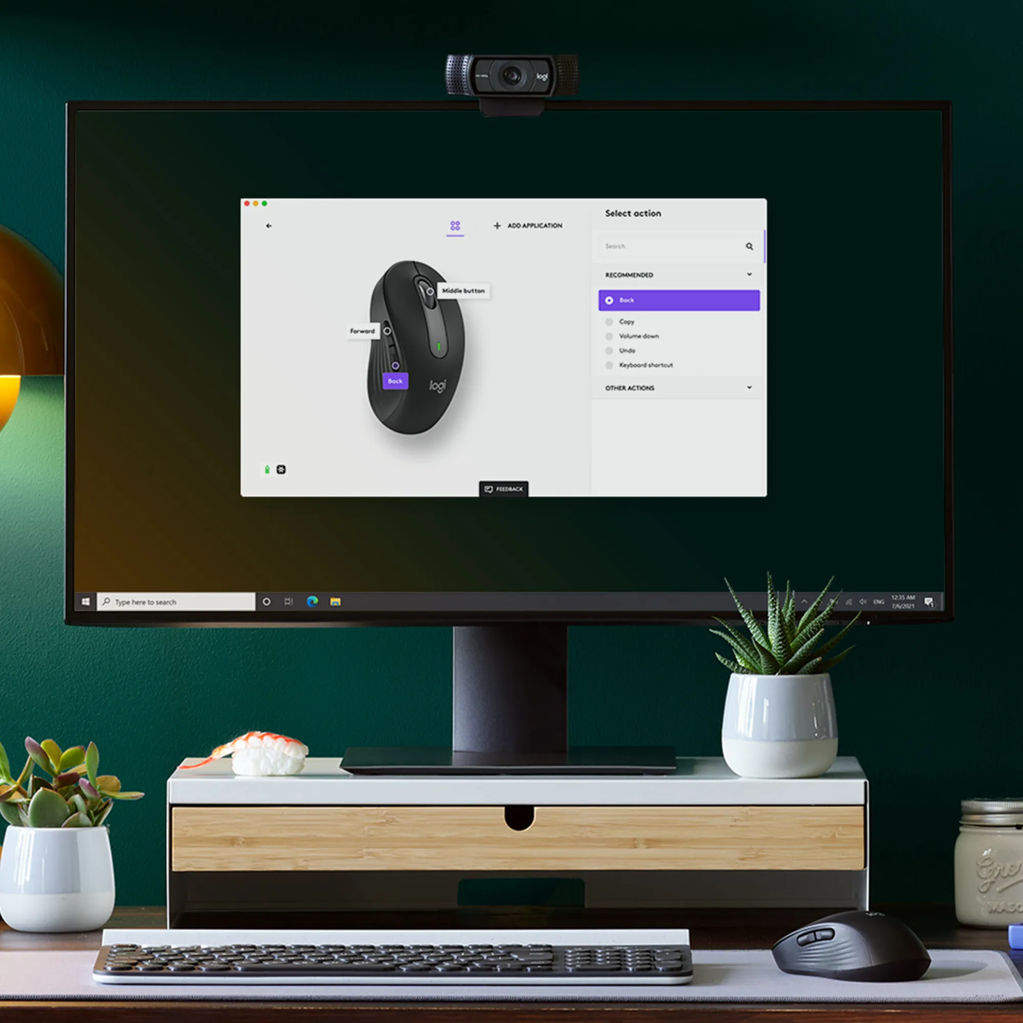 Logitech Signature M650 - trådlös mus, grafit