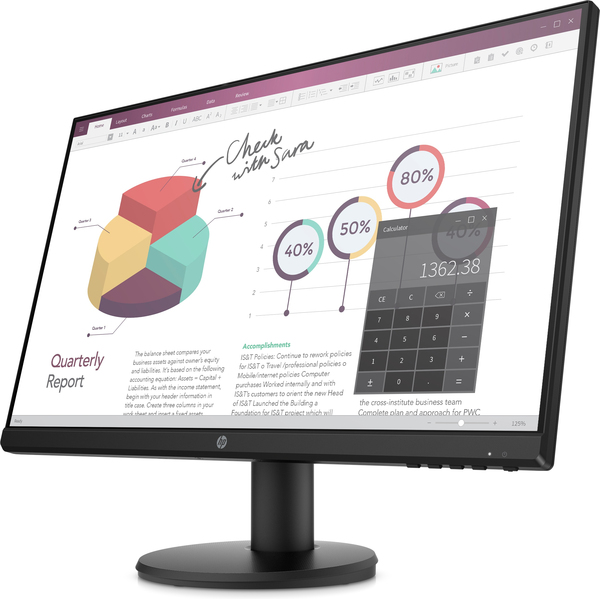 HP 24&quot; P24v G4, Full HD, IPS - monitor